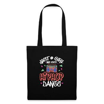 Hip Hop Rap Music Rapper Hiphop Gift - Tote Bag - black - Front