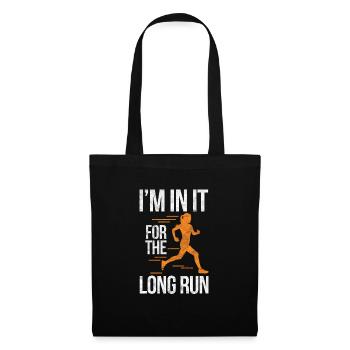 Running Runner Jogging Jogging Runner Gift - Tote Bag - black - Front