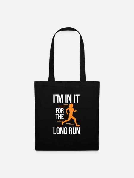 Courir - Sac en tissu - noir