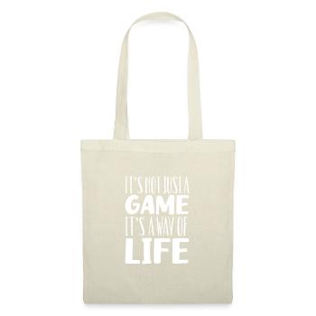 Joueur de softball Baseball Sport Pitcher Cadeau - Sac en tissu - nature - Devant
