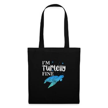 Turtle - Tote Bag - black - Front