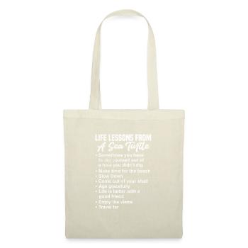 Tortue - Sac en tissu - nature - Devant