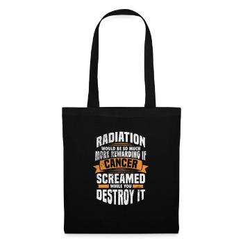 Cancer - Sac en tissu - noir - Devant