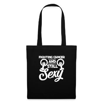Cancer Maladie Maladie Combattre Cadeau - Sac en tissu - noir - Devant