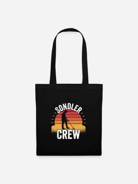 Sondler Crew Sondengänger Sondler Design - Stoffbeutel - Schwarz