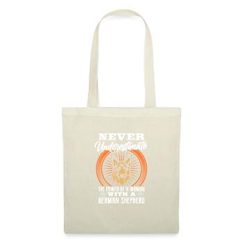 Mère Berger Allemand - Sac en tissu - nature - Devant