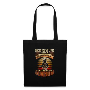 German Shepherd Dog Pet Dogs Gift - Tote Bag - black - Front