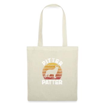Chien de berger allemand Chiens de compagnie Cadeau - Sac en tissu - nature - Devant