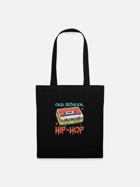 Hip Hop - Stoffbeutel - Schwarz