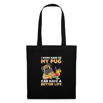 Carlin - Sac en tissu - noir - Devant