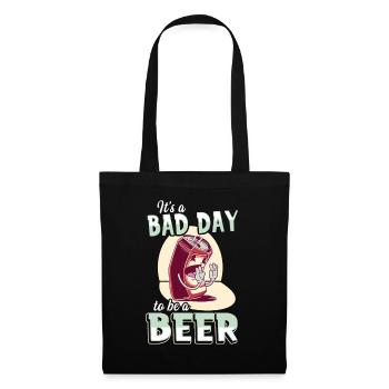 Its A Bad Day To Be A Beer - Tote Bag - black - Front