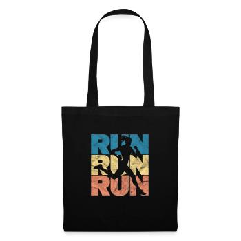 Running Runner Jogging Jogging Runner Gift - Tote Bag - black - Front