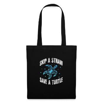 Turtle - Tote Bag - black - Front