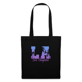 Los Angeles - Sac en tissu - noir - Devant