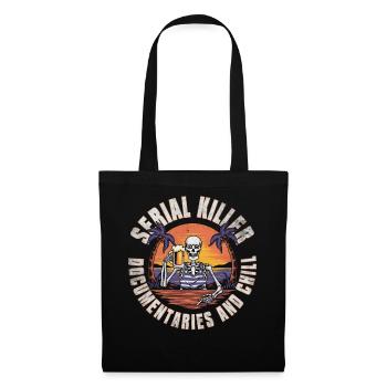 Serial Killer Documentaties et Chill - Sac en tissu - noir - Devant