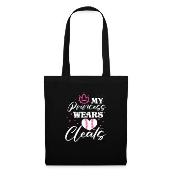 Joueur de softball Baseball Sport Pitcher Cadeau - Sac en tissu - noir - Devant