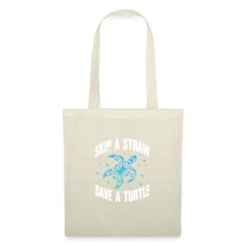 Tortue Tortue Sea Créatures marines Cadeau - Sac en tissu - nature - Devant