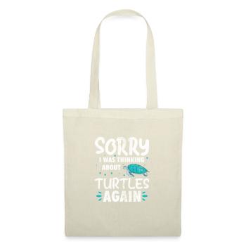 Tortue - Sac en tissu - nature - Devant