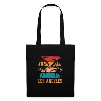 Los Angeles - Sac en tissu - noir - Devant
