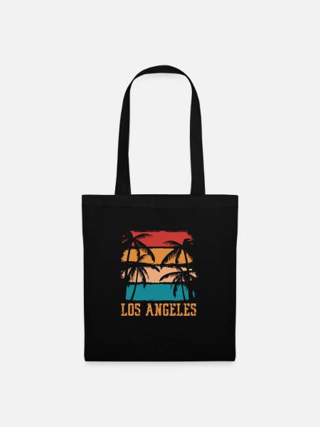 Los Angeles - Stoffbeutel - Schwarz