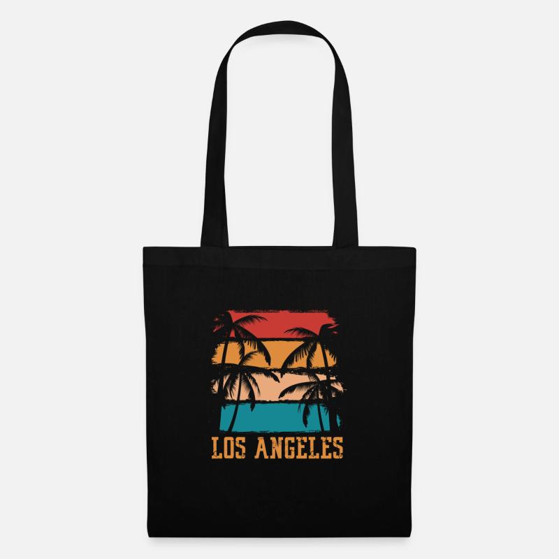 Los Angeles - Stoffbeutel - Schwarz
