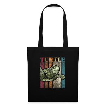 Turtle - Tote Bag - black - Front