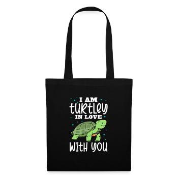 Turtle Turtle Sea Sea Creatures Gift - Tote Bag - black - Front