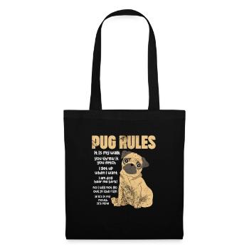 Carlin - Sac en tissu - noir - Devant