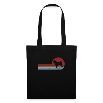 Pug - Tote Bag - black - Front