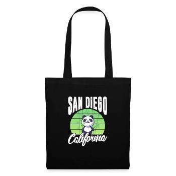 San Diego - Tote Bag - black - Front