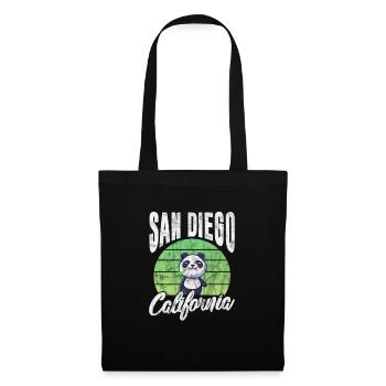 San Diego California USA Vacation America Gift - Tote Bag - black - Front