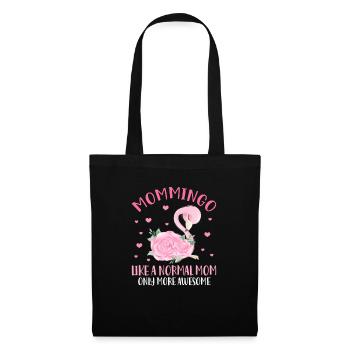 Flamingo Mother Pink Bird Mother's Day Gift - Tote Bag - black - Front