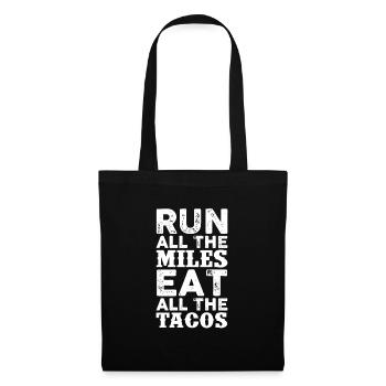 Run - Tote Bag - black - Front