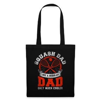 Cool Squash Dad Squash Player Father - Tote Bag - black - Front