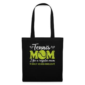 Cool Tennis Mom Tennis Player Mother - Tote Bag - black - Front