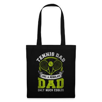 Cool Tennis Dad Tennis Player Father - Tote Bag - black - Front