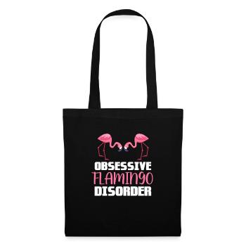 Flamingo Pink Bird Zoo Summer Holiday Gift - Tote Bag - black - Front