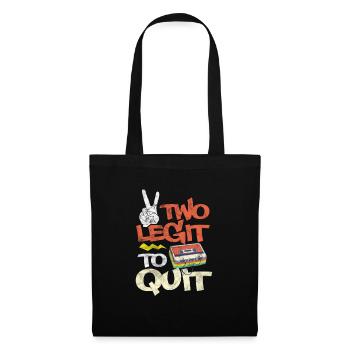 Hip-hop - Sac en tissu - noir - Devant