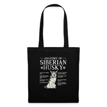 Husky - Tote Bag - black - Front