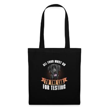 Labrador - Sac en tissu - noir - Devant