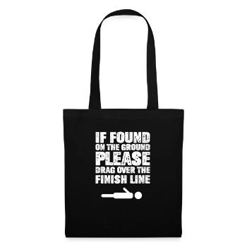 Run - Tote Bag - black - Front