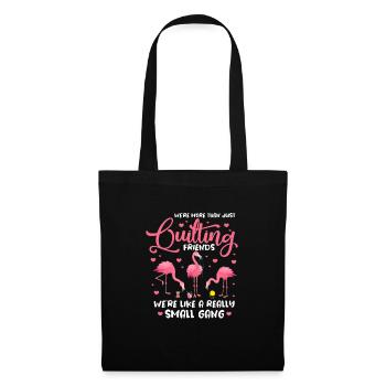 Flamingo Pink Bird Zoo Summer Holiday Gift - Tote Bag - black - Front
