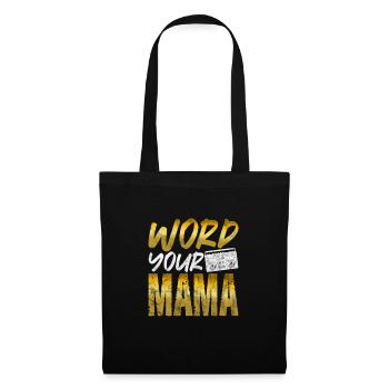Hip-hop - Sac en tissu - noir - Devant