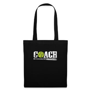 Softball Coach - Tote Bag - black - Front
