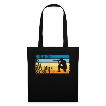 Hunting Is My Favorite Season - Tote Bag - black - Front