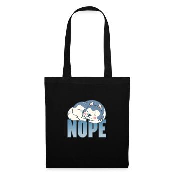 Husky Dog Dogs Siberian Husky Gift - Tote Bag - black - Front