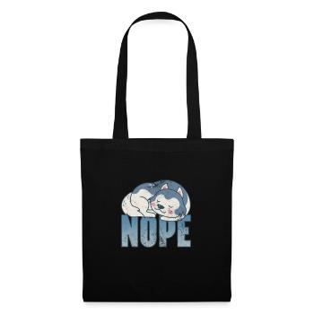 Husky - Tote Bag - black - Front