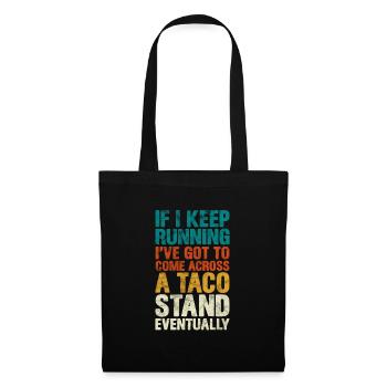 Run - Tote Bag - black - Front