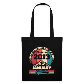 Birthday Gift January 2013 Limited Edition - Tote Bag - black - Front