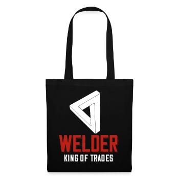 Welder saying for proud metal workers and - Tote Bag - black - Front